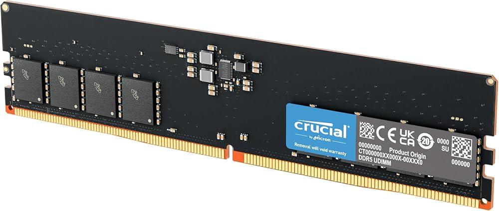 5600MHz 16Gb DDr5 Single - CT16G56C46U5